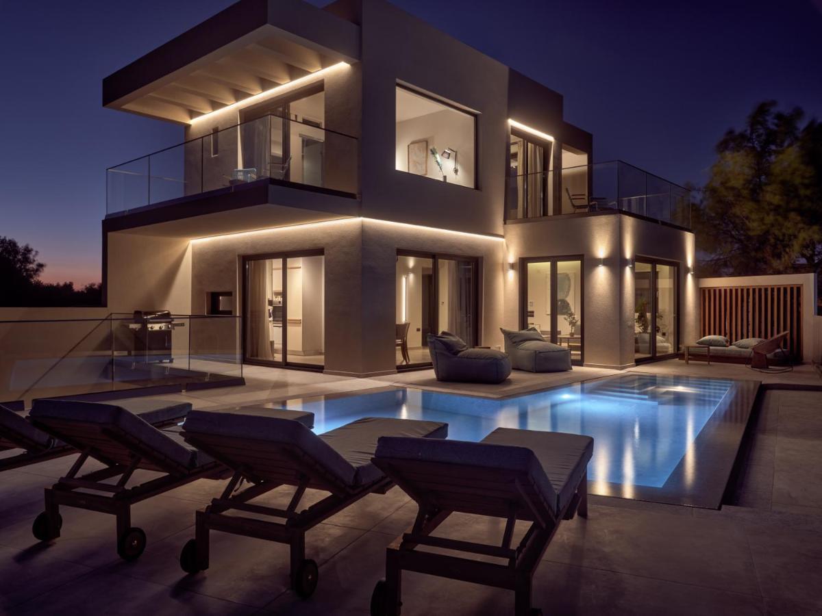 Uparati Villa - Hilltop Sea View Retreat Tsilivi  Exteriér fotografie